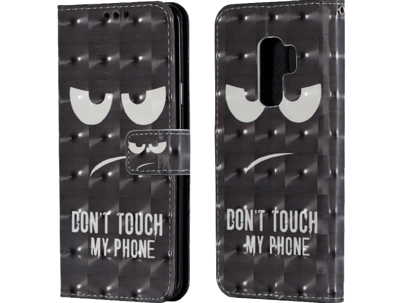 Don't Touch My Phone Flip Cover til Samsung Galaxy S9 Plus