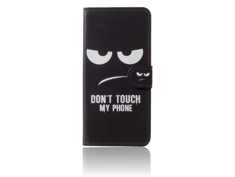 Don't Touch My Phone Flip Cover til Samsung Galaxy J6