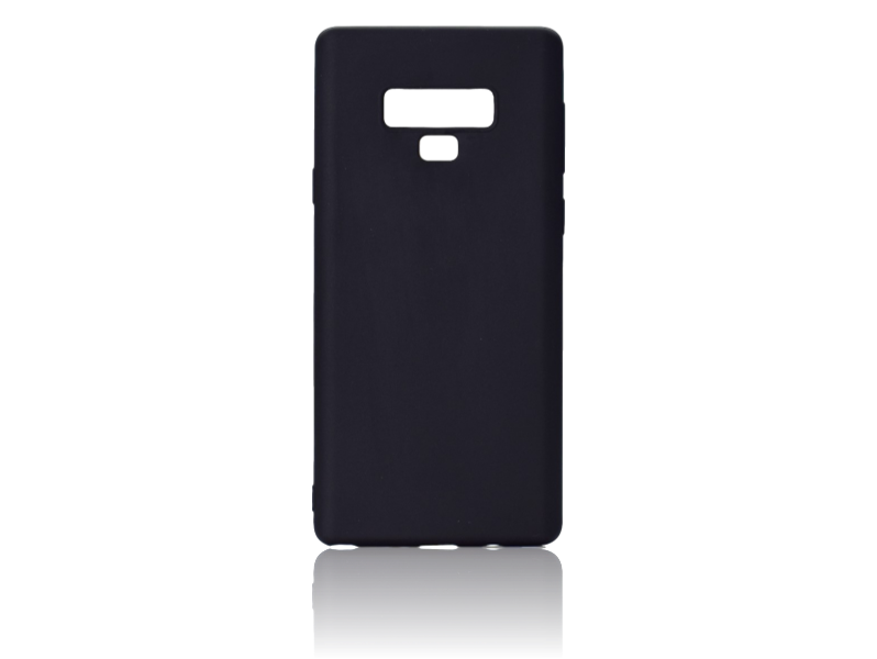 Matte TPU Cover til Samsung Galaxy Note 9-Sort