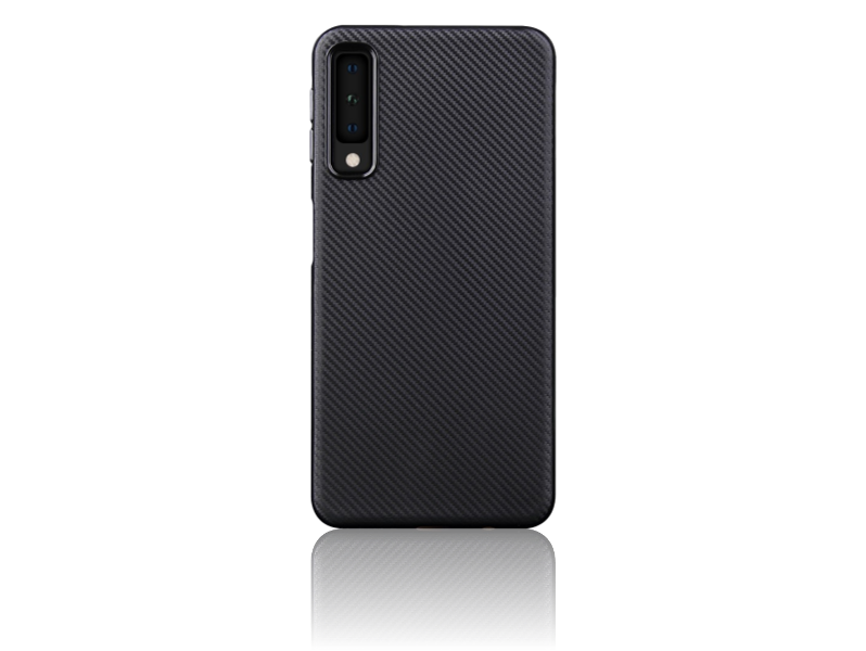 Carbon Fiber TPU Cover til Samsung Galaxy A7 (2018)