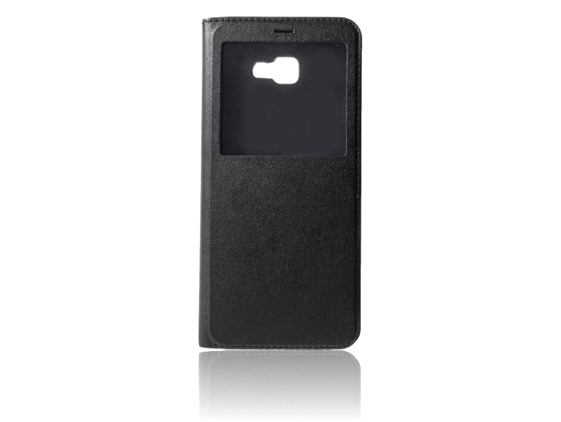 Durango Flip Cover Til Samsung Galaxy J4+-Sort Samsung Galaxy J4+