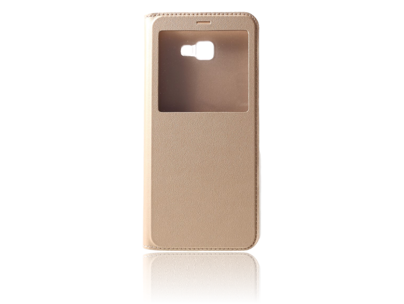 Durango Flip Cover Til Samsung Galaxy J4+-Guld Samsung Galaxy J4+