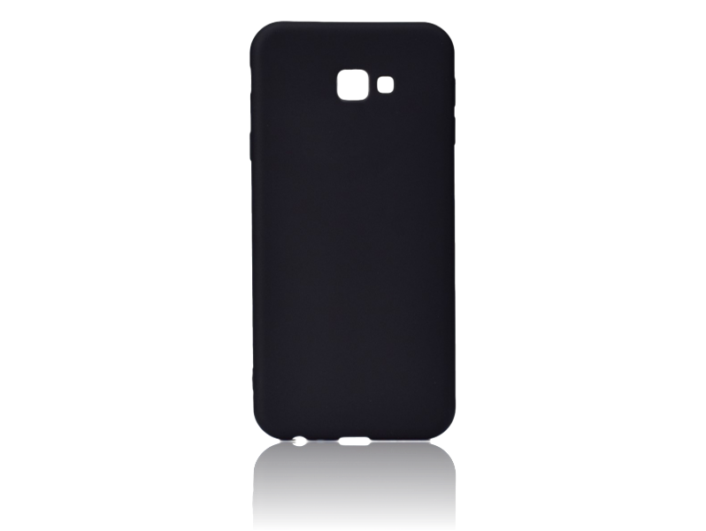 Matte TPU Cover til Samsung Galaxy J4+-Sort
