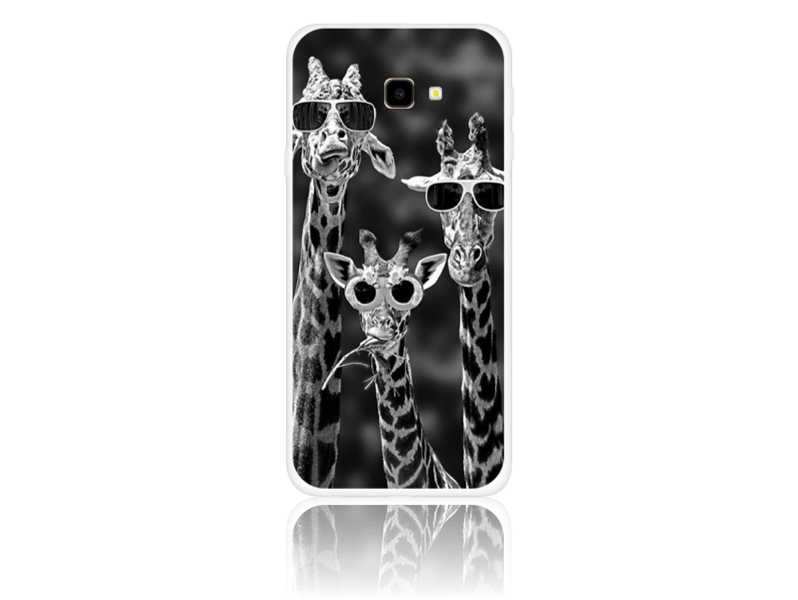 Giraffe TPU Cover til Samsung Galaxy J4+