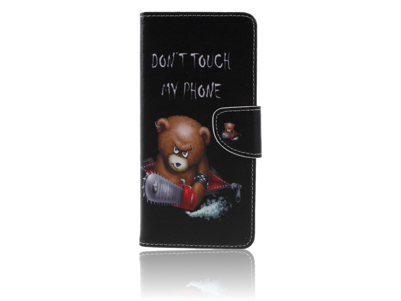 Angry Bear Flip Cover til Samsung Galaxy J4+