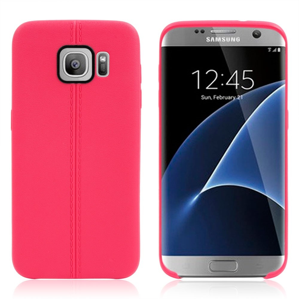 Eos Cover Til Samsung Galaxy S7 Edge-Rød Samsung Galaxy S7 Edge