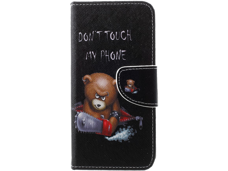 Angry Bear Flip Cover til Samsung Galaxy S10e