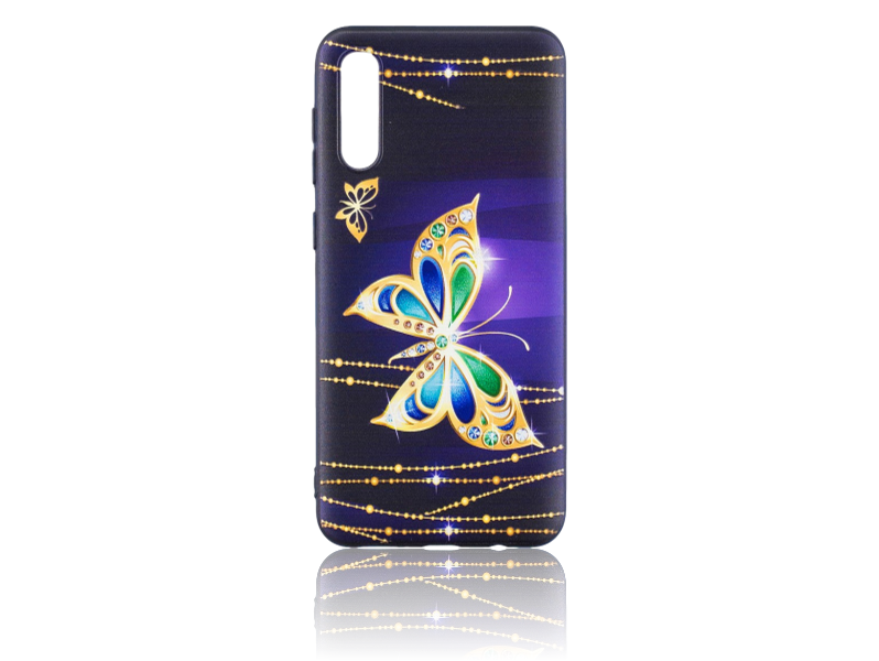 Butterfly TPU Cover til Samsung Galaxy A30s & A50