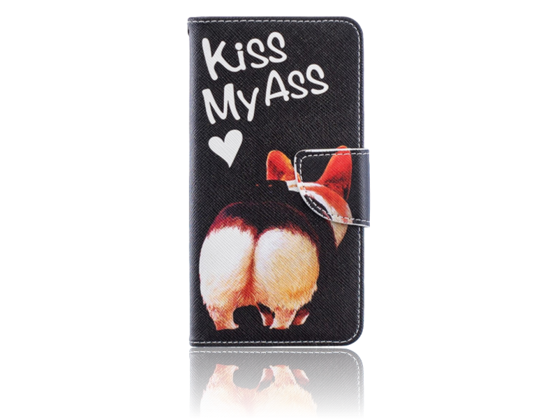 Kiss My Ass Flip Cover til Samsung Galaxy A40