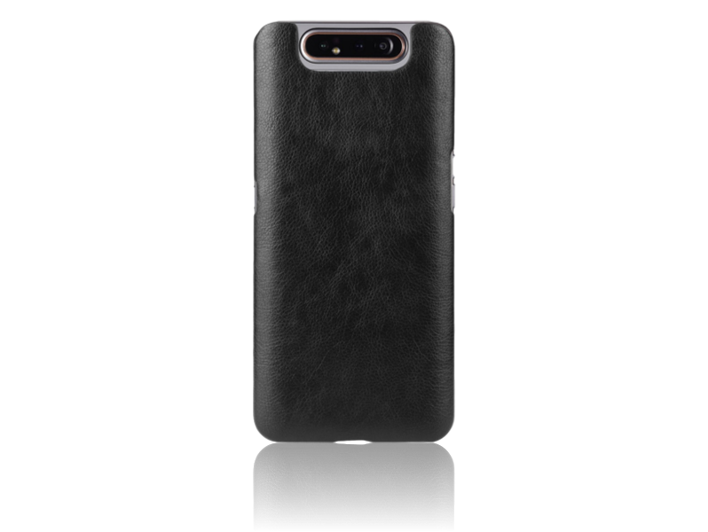 Kura Hard Case Cover med PU Læder til Samsung Galaxy A80