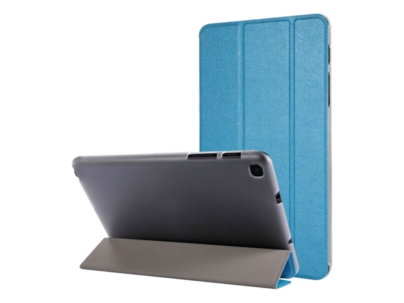 Magnetisk Tri-Fold Læder Cover til Samsung Galaxy Tab A 10 (2019)-Blå