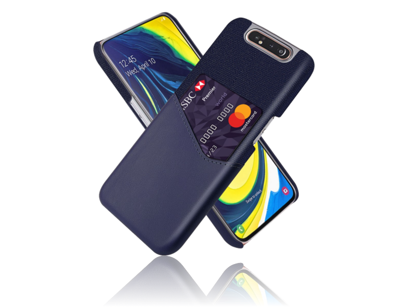 Maobi Hard Case Cover til Samsung Galaxy A80-Mørkeblå
