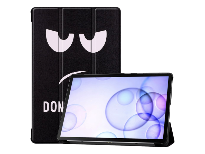 Don't Touch Me Tri-Fold Cover til Samsung Galaxy Tab S6