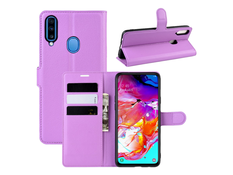 Graviera Flip Cover til Samsung Galaxy A20s-Lilla