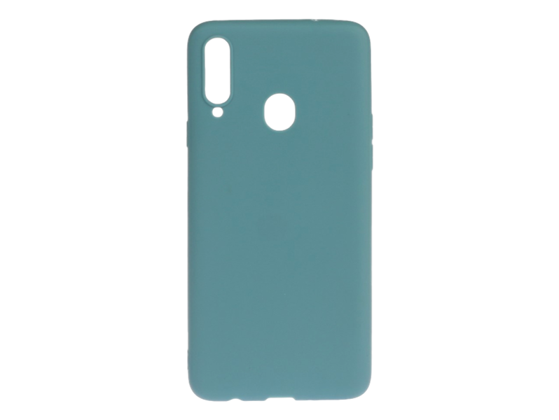 Matte TPU Cover til Samsung Galaxy A20s-Turkis