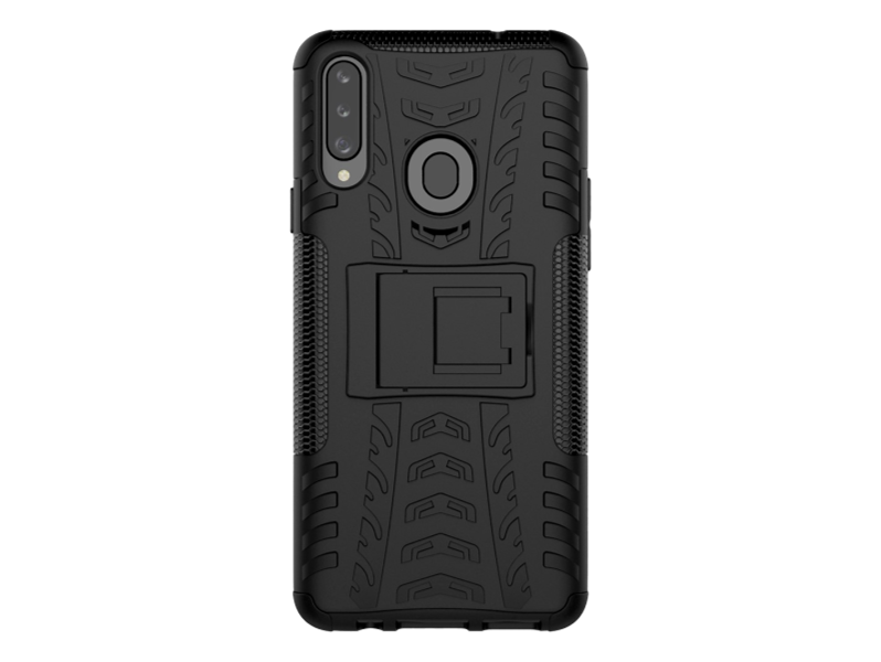 Hybrid Cover m. Kickstand til Samsung Galaxy A20s