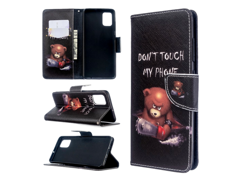 Angry Bear Flip Cover til Samsung Galaxy A51