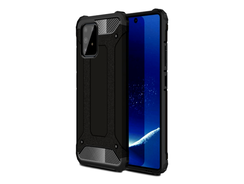 Armor TPU Cover til Samsung Galaxy S10 Lite-Sort