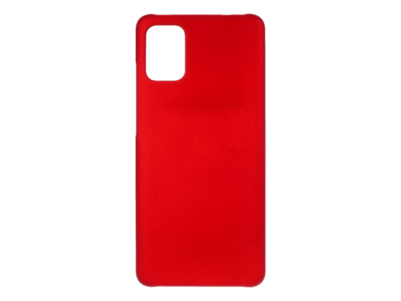 Soft Touch Cover til Samsung Galaxy A51-Rød