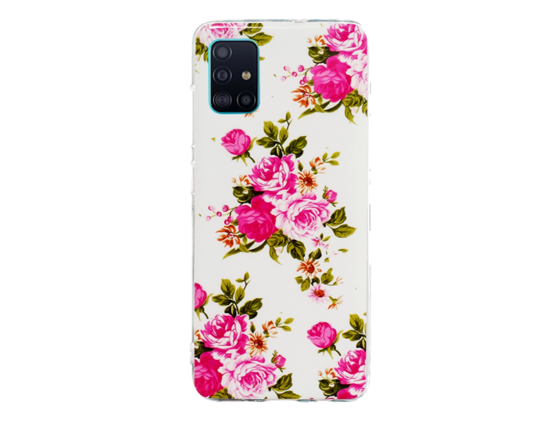 Flora TPU Cover til Samsung Galaxy A51