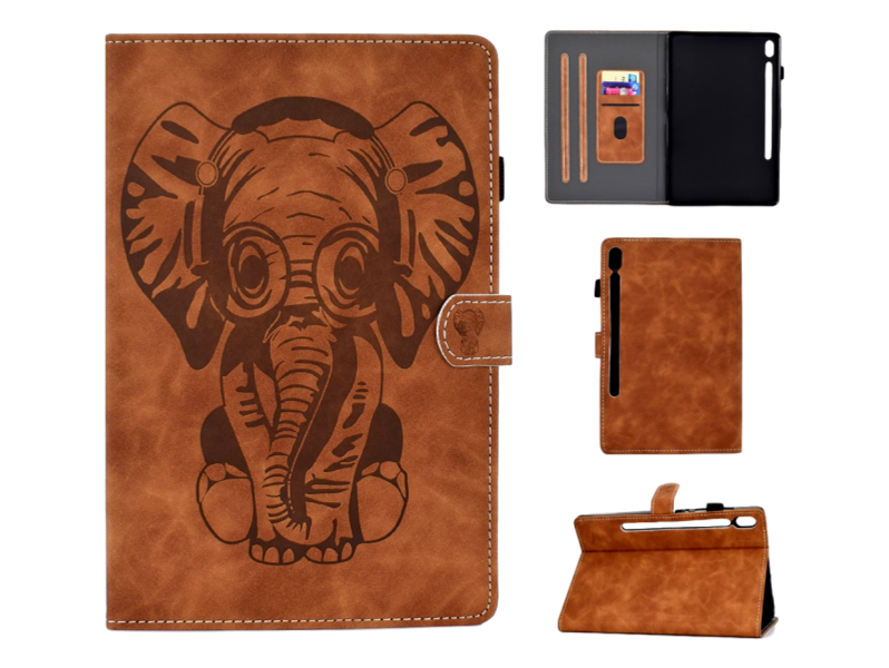 Elephant Flip Cover til Samsung Galaxy Tab S6