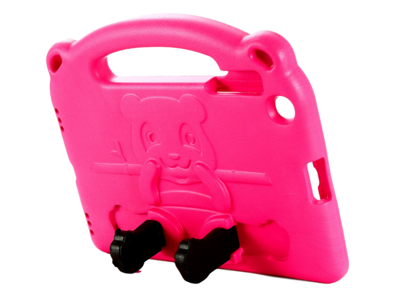 Panda Børne Cover m. Kickstand til Samsung Galaxy Tab A 10 (2019)-Pink