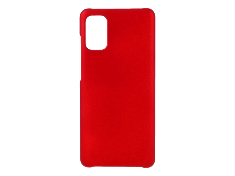 Matte Hard Case Cover til Samsung Galaxy A41-Rød
