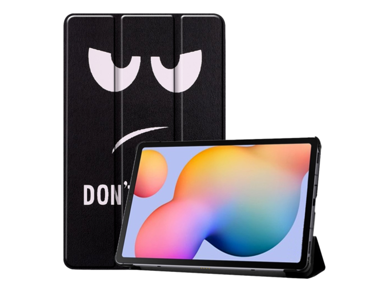 Don't Touch Me Tri-Fold Cover til Samsung Galaxy Tab S6 Lite