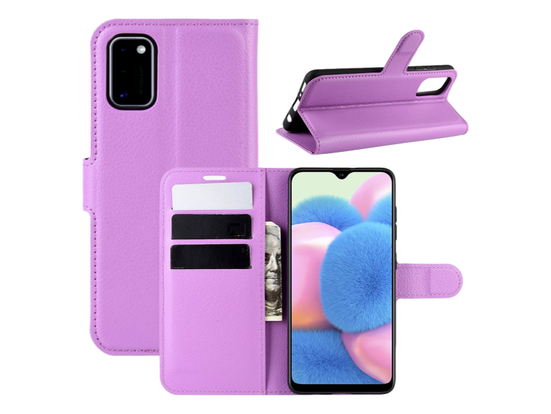 Graviera Flip Cover til Samsung Galaxy A41-Lilla