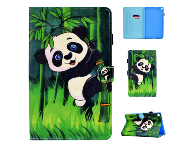 Panda Flip Cover til Samsung Galaxy Tab S6 Lite