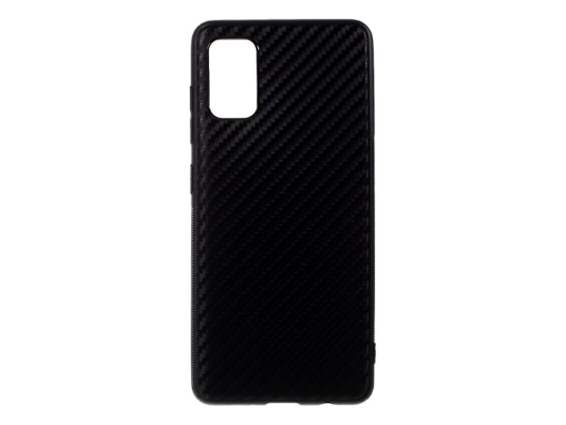 Carbon Fiber TPU Cover til Samsung Galaxy A41