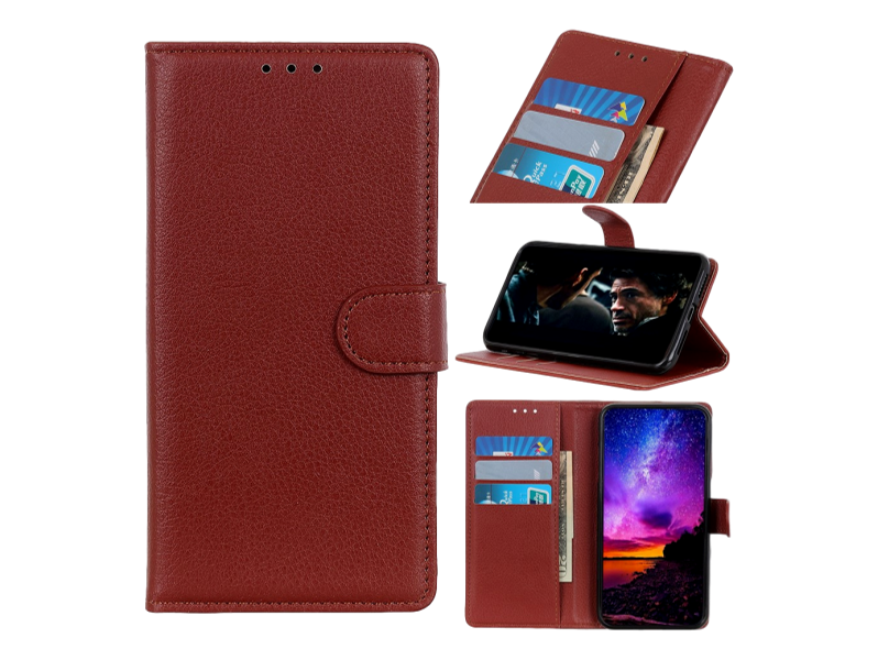 Graviera Flip Cover til Samsung Galaxy Note 20 Ultra-Brun