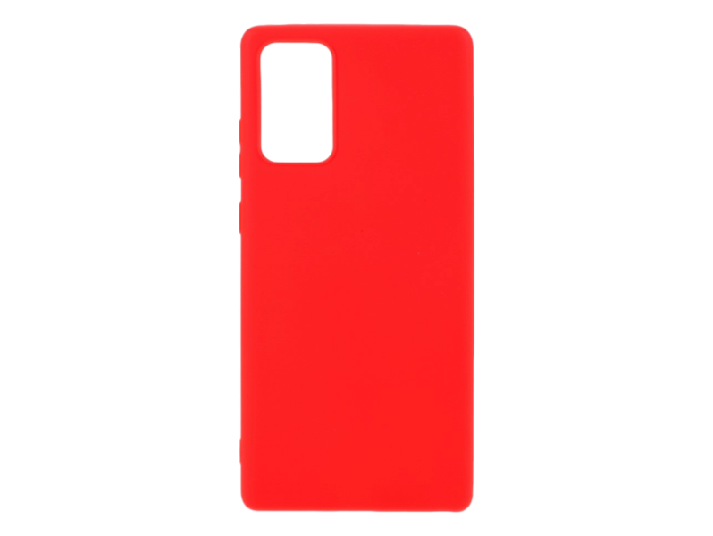 Matte TPU Cover til Samsung Galaxy Note 20-Rød