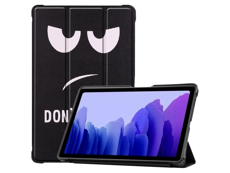 Don't Touch Me Tri-Fold Cover til Samsung Galaxy Tab A7 (2020)