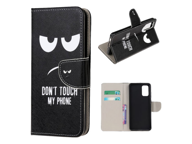 Don't Touch My Phone Flip Cover til Samsung Galaxy S20 FE