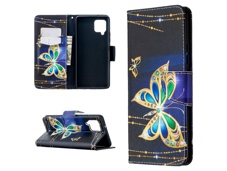 Butterfly Flip Cover til Samsung Galaxy A42 5G
