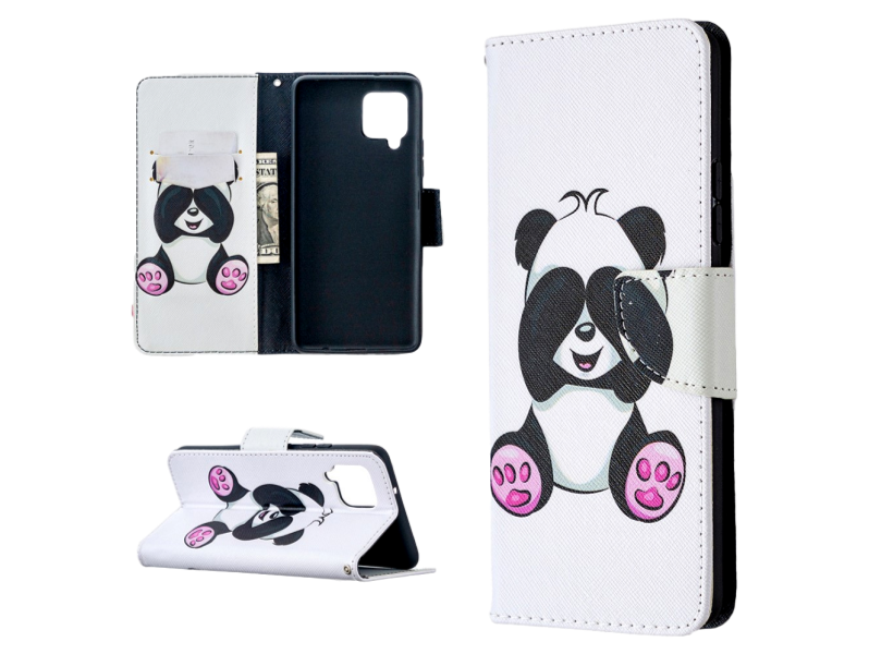 Panda Flip Cover til Samsung Galaxy A42 5G