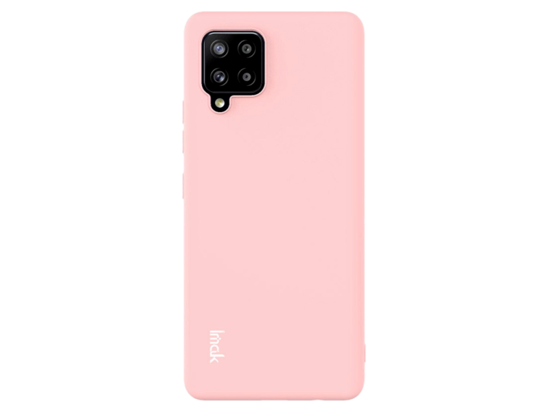 Soft Matte TPU Cover til Samsung Galaxy A42 5G-Lyserød