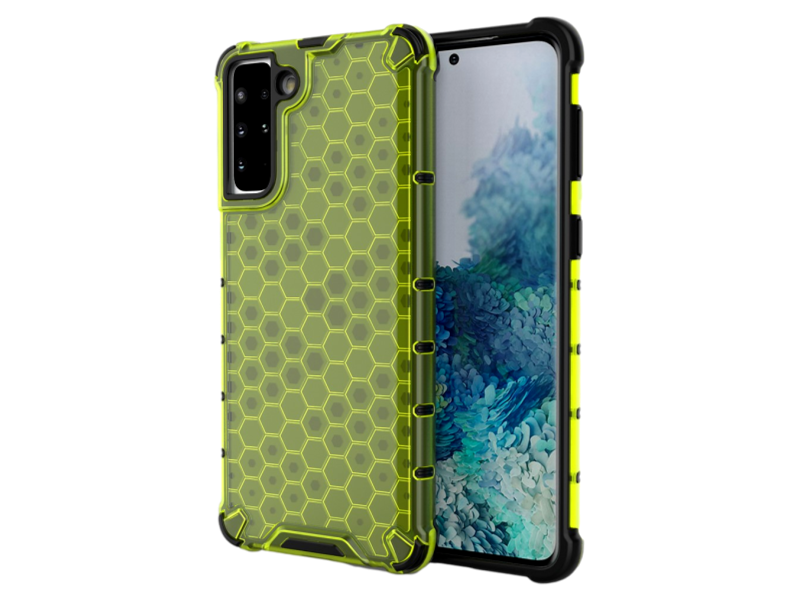 Melikerio TPU Cover til Samsung Galaxy S21 Plus-Grøn