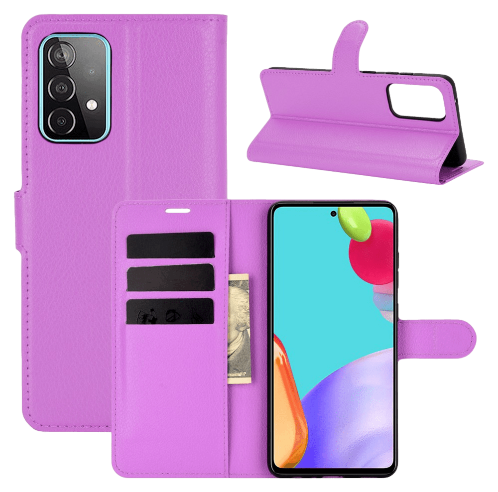 Graviera Flip Cover til Samsung Galaxy A52 & A52S 4G/5G-Lilla