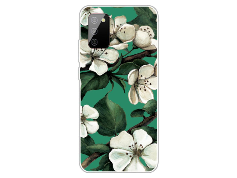 Blomster TPU Cover til Samsung Galaxy A02s