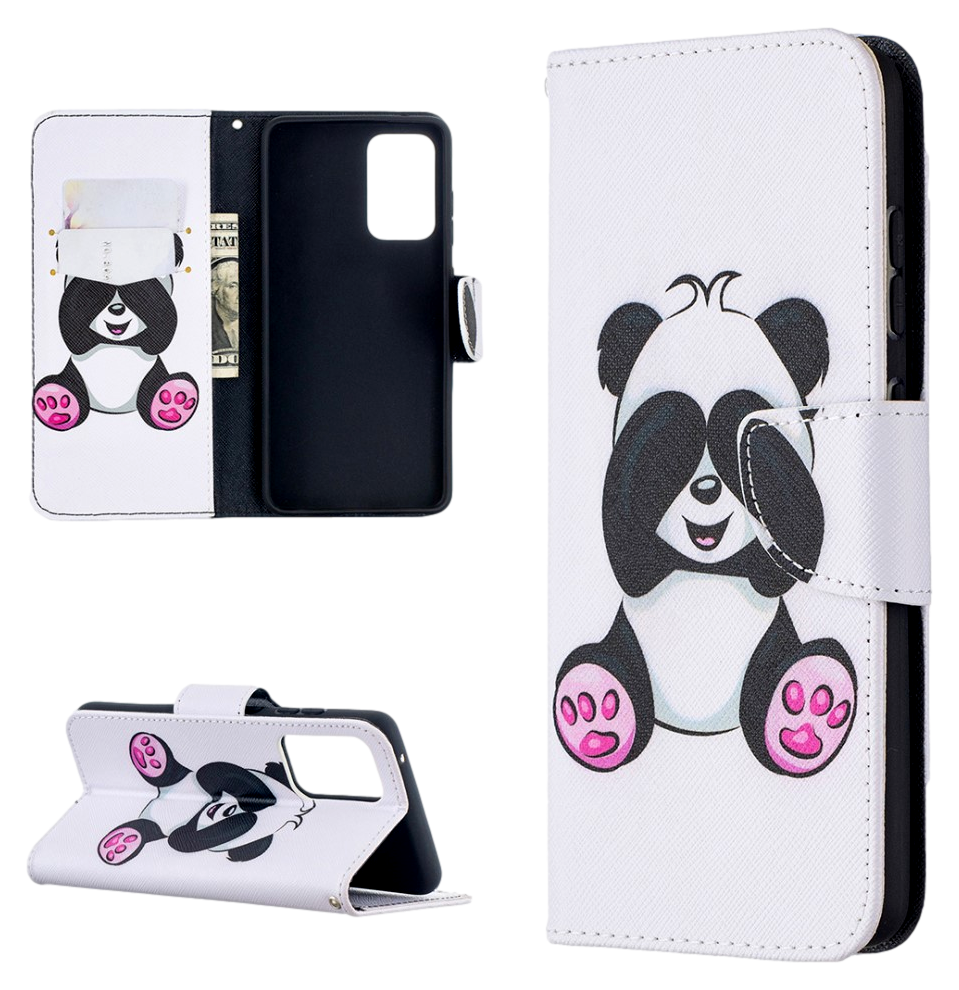 Panda Flip Cover til Samsung Galaxy A52 & A52S 4G/5G