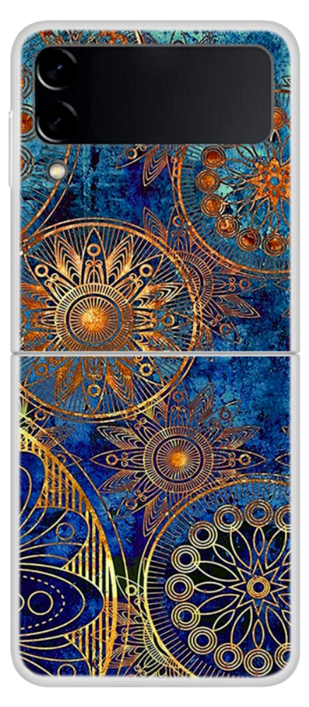 Mandala Hard Case Cover til Samsung Galaxy Z Flip 3