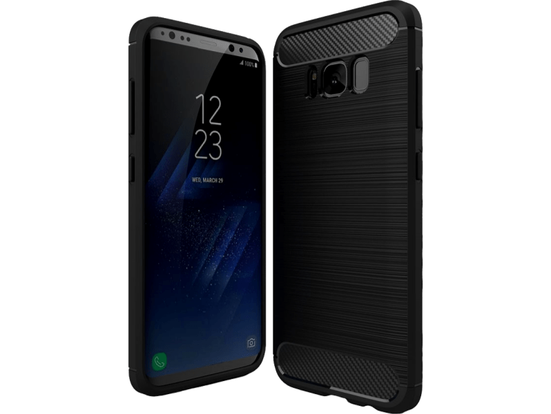 Kabos TPU cover til Samsung Galaxy S8-Sort