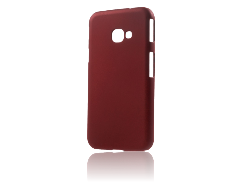 Matte Hard Case Cover til Samsung Galaxy Xcover 4 / 4s-Rød