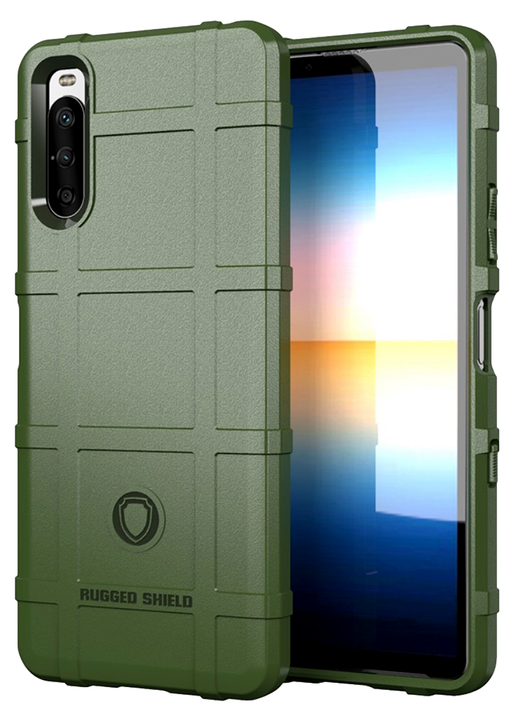 Igridi TPU Cover til Sony Xperia 10 III-Grøn