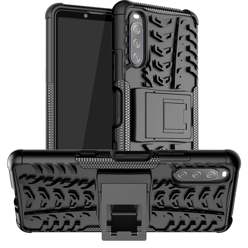 Hybrid Cover m. Kickstand til Sony Xperia 10 III