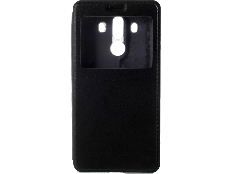 Cetus View-Flipcover I Pu Læder Til Huawei Mate 10 Pro-Sort Huawei Mate 10 Pro