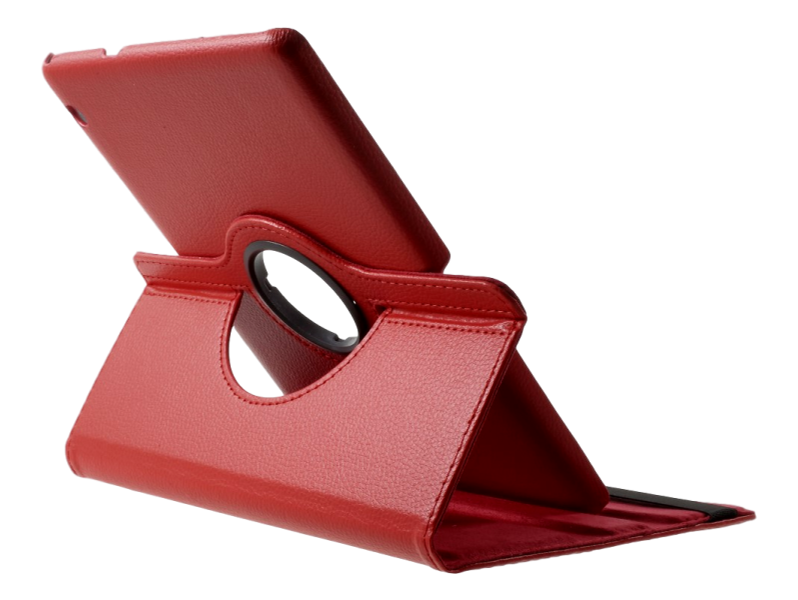 Brechin 360 graders flipcover i PU læder til Huawei MediaPad T3 10-Rød