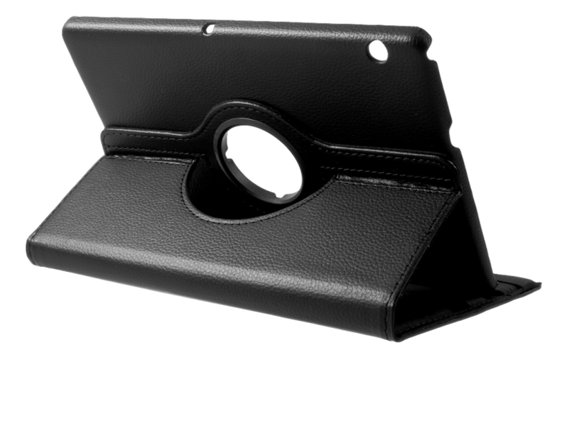 Brechin 360 graders flipcover i PU læder til Huawei MediaPad T3 10-Sort